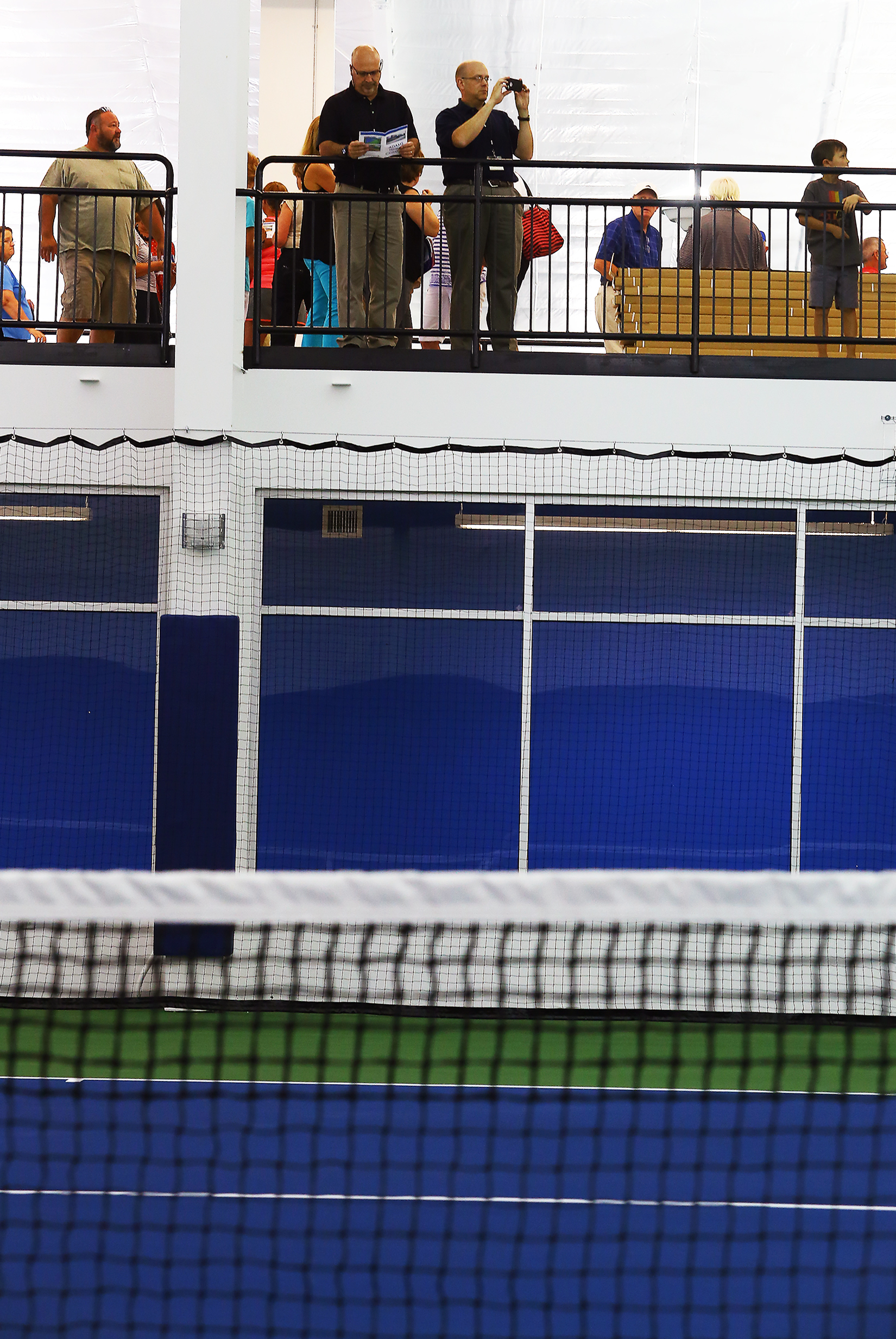 Grand opening of new 5.8 Million indoor tennis facility in