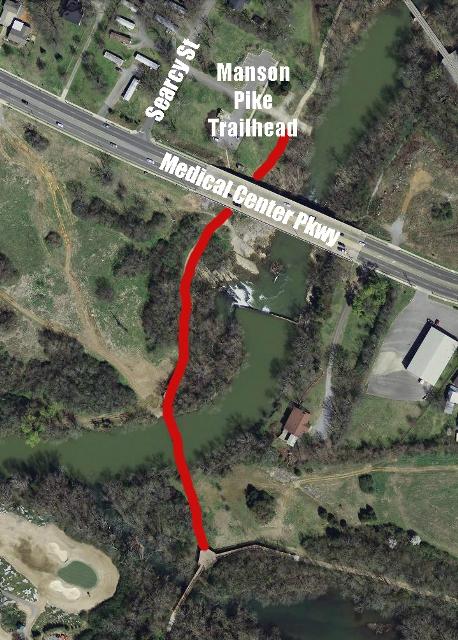 Greenway In Manson Pike Area Closed - GreenwaySewer 